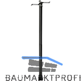 BURG St�tzpfosten zu U.S. MAILBOX, H�he 1500 mm, Stahl verzinkt schwarz