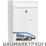 BURG Aufh�ngebriefkasten POCKET - Stahlblech verzinkt wei�