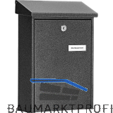 BURG Aufh�ngebriefkasten DAILY - Stahl verzinkt eisenf�rbig