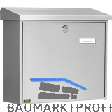BURG Aufh�ngebriefkasten COMFORT - Stahl verzinkt silberf�rbig