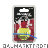 MASTER LOCK Kabelschloss 4671 EURDCOL mit Zahlenkombination, bunt, SB