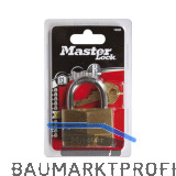 MASTER LOCK Vorhangschloss 150 EURD Messing, Breite 50 mm, verschsp. SB