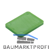 ROTO Unterlegplatte 53 x 66 x 5 aus Kunststoff gr�n