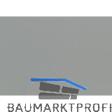 EXTE Flachleiste ohne Weichlippe 50mm, nicht selbstklebend, grau glatt