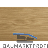 EXTE Hohlkammerleiste mit Fahne, 40/7 mit selbstklebender Folie, bergkiefer