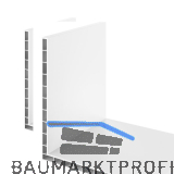 Hohlkammerwinkel 180x80x7 wei�