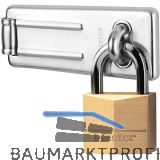 MASTER LOCK Vorhangschloss mit Anlegarbe 40 mm SB