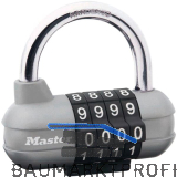 MASTER LOCK Vorhangschloss 1520 EURD Pro Sport Zahlenschloss, 64 mm, silber, SB