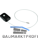 BURG-W�CHTER Kabelschloss Snap + Lock 715 SB, mit Zahlencode, L�nge 1350 mm