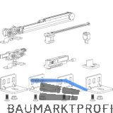 TERNO Beschlagset Classic Fluid 70/Basic Komfort Holz 50 kg ohne Laufschiene