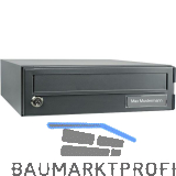 BURG Hausbrieffach eBoxx A 625, Breite 380, H�he 115 mm, anthrazit