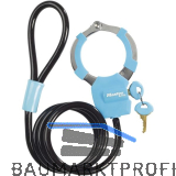 MASTER LOCK Kabelschloss STREET CUFF 8275EURDPROBLU mit Schlaufe, blau