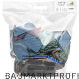 GV Beutel Unterlegplatte 100x60mm, 110 Stk. sortiert