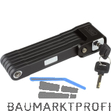 BURG-W�CHTER Faltschloss / Fahrradschloss 790 90 Black, 900 mm, Stahl schwarz