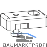 GU-966 Anschlagpuffer f�r F�hrungsschiene oben P1225 schwarz