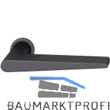 FSB Steckgriff 15 1005 auf Mini-Rosette, T�rst�rke 39-48 mm, Aluminium schwarz