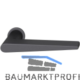 FSB Steckgriff 15 1005 auf Mini-Rosette, T�rst�rke 49-58 mm, Aluminium schwarz