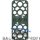 GV Unterlegplatte, 120 x 50 x 3 mm, Kunststoff, gr�n