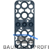 GV Unterlegplatte, 120 x 50 x 5 mm, Kunststoff, blau