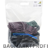 GV Beutel Unterlegplatte 120x50mm, 110 Stk. sortiert