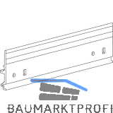 TERNO Diva Fluid Laufschiene 2570 f�r Wandseite L=3000 mm silber