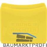 BURG-W�CHTER Abdeckkappe Vorhangschloss B=40 mm Gelb