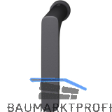 FSB Fenster-Steckgriff 34 1289 minimalistisch, Aluminium schwarz matt