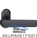 FSB Rahment�rdr�cker 09 1267 Hochhaltefeder B ovale Rosette Aluminium schwarz