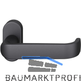 FSB FH-Rahment�rdr�cker 09 1268 Standfl�gel ovale Rosette Aluminium schwarz