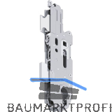 Schlosskasten lose zu Renovierungs-MFV-Schloss Multisafe 855 R, PZ 92,Silber