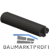 Zargengummi XL AL-EPDM-B-XL Kunststoff schwarz