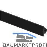 Anschlaggummi AL-EPDM-16 f. 28mm Glas, schwarz