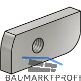 Hammerkopfmutter AL-Office-H-L-12, Aluminium roh