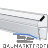 REHAU Magnetprofil 90� f�r 6 - 8 mm, 2500 mm, Kunststoff transparent