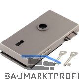 Schloss JUNIOR OFFICE CLASSIC BB m.2 Schl�sseln,links,Edelstahl-Effekt (11.282)