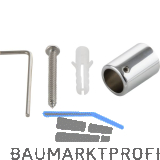 Wandhalter f�r Stabilisationsstange SBA, 90�, Messing verchromt poliert