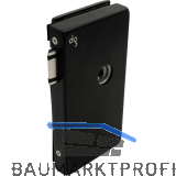 Schloss JUNIOR OFFICE CLASSIC unversperrt,rechts,schwarz matt RAL9005 (11.285)