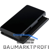 Gegenkasten Junior Office 11.286, links, Aluminium schwarz matt RAL 9005