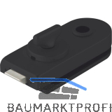 Schloss Studio Rondo WC m.Riegelolive, schwarz matt RAL 9005 (10.206)