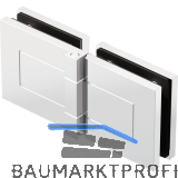 DORMA-Glas Duscht�rband TANORA S1 180� Glas-Glas, Messing glanzverchromt