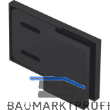DORMA-Glas L�ngsverbinder 180� Glas-Wand MORANO S1,S1XL/TANORA S1,S2,Schwarz