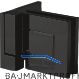 DORMA-Glas Duscht�rband TANORA S2 90� Glas-Wand, links, Messing schwarz matt