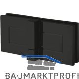 DORMA-Glas Duscht�rband TANORA S2 180� Glas-Glas, links, Messing schwarz matt