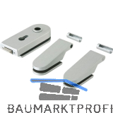 Beschlagsgarnitur Studio Rondo PZ, silber eloxiert (10.102)