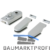 Beschlagsgarnitur Studio Rondo,WC, silber eloxiert (10.106)