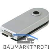 Schloss Studio Rondo unversperrbar, Glas 8 mm, silber eloxiert (10.200)