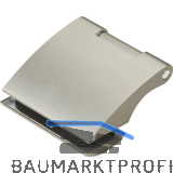 DORMA-Glas T�rband Fl�gelteil Arcos Office 25.230, Glas 8-10 mm,Edelstahl-Effekt