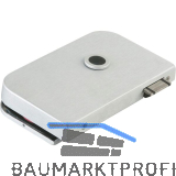 Schloss JUNIOR OFFICE unversperrbar, links, silber eloxiert (11.264)