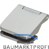 DORMA-Glas T�rband Fl�gelteil Junior Office 11.360, 48,5 mm, silber eloxiert