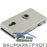 Schloss JUNIOR OFFICE CLASSIC PZ mit Wechsel, links,Edelstahl Effekt(11.280)